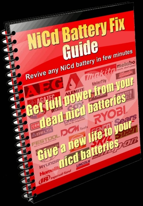Product picture JR Battery Repair Guide NiCd Battery Fix